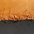 COMPOSIZIONE 5: Base legno cm 60x40, colori acrilici metallizzati, yuta.